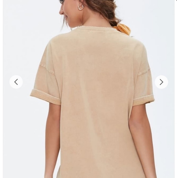 Forever 21 Tan Graphic Tee - Picture 6 of 13